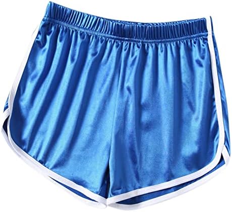 Qifen ljetne kratke hlače za žene elastični struk, duphin kratke hlače modno pismo tiskane sportske kratke hlače s izvlačenjem