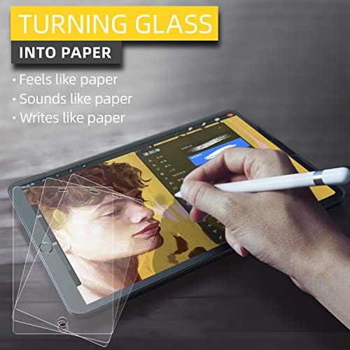TUKELLEN PAPER ZASTANICA ZA ZAVRŠENJE IPAD AIR 3, za iPad Pro 10,5 inča, crtanje i pisanje poput papira, mat anti -blještavični film