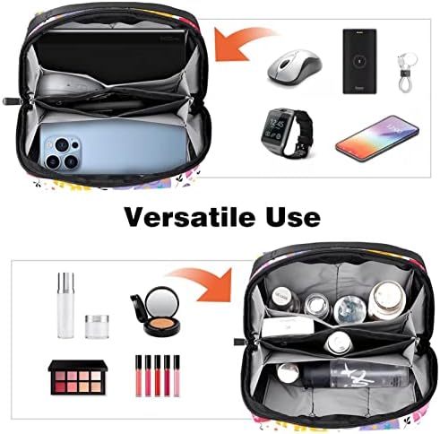 Prijenosni elektronički organizator-torba za putovanja putna kabelska torba za pohranu tvrdih diskova, kartica, kartica, punjača, banke