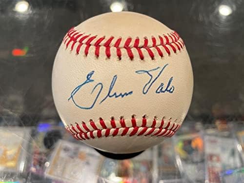 Elmer Valo Philadelphia A Phillies Single potpisani bejzbol JSA Autentic - Autografirani bejzbol
