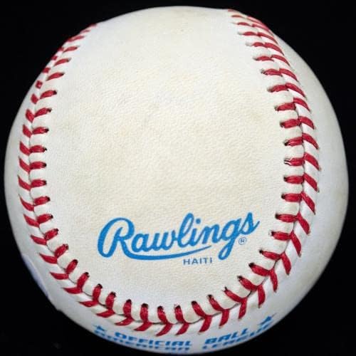 Yogi Berra potpisala je autograpd oal bejzbol jsa coa ai58520 - Autografirani bejzbol