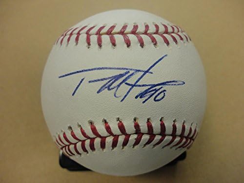 Tom Mastny Cleveland Indijanci potpisali su bejzbol baseball Majograd Major League - Autografirani bejzbol