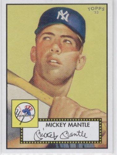 2006 Topps Rookie 1952 Edition Baseball Rookie Card 311F Mickey Mantle metvica