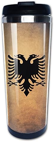 Albanska šalica za kavu s dvostrukim glavama 13.6oz
