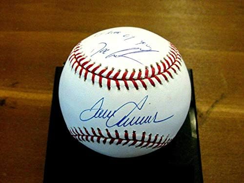 Tom Seaver Doc Gooden NY Mets Cy Young Pitchers potpisali su auto ml bejzbol Steiner - Autografirani bejzbol