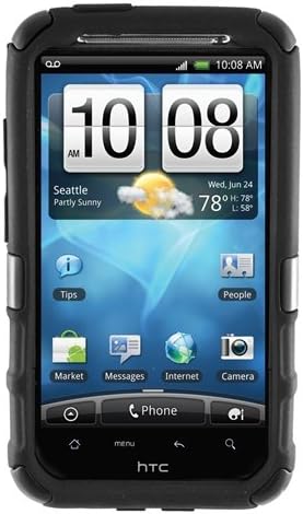 Seidio HTC Inspire 4G/Desire HD Innocase Robus Combo - Combo Pack - Maloprodajna ambalaža - Black
