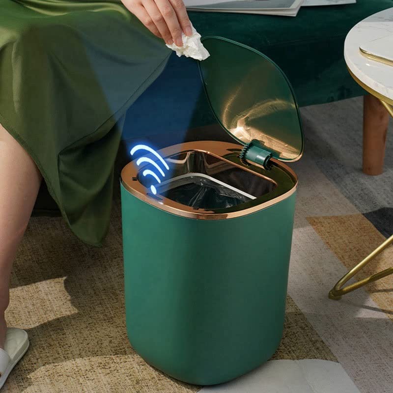 Zhaolei pametni senzor smeća za smeće Kuhinja kupaonica Toalet smeće Can Automatska indukcija vodootporna smeća s poklopcem