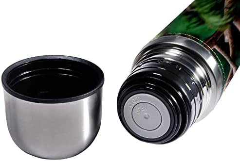 SDFSDFSD 17 Oz Vakuum izolirana boca od nehrđajućeg čelika Sportska kava za kavu Putnička tikvica Očinska koža omotana BPA besplatno,