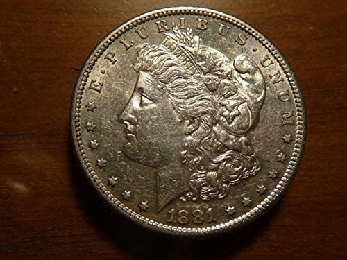 1881. S Morgan srebrni dolar $ 1 o necirkuliranom