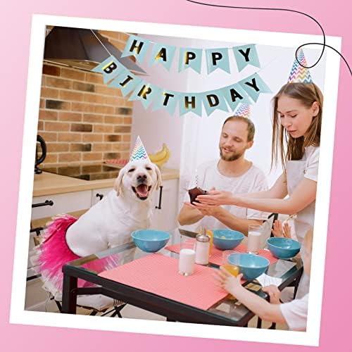 2 PCS ružičasti pas tutu za velike srednje male pse tutu suknje tulle balerina za štene pse slatke rođendanske haljine kostim za pse