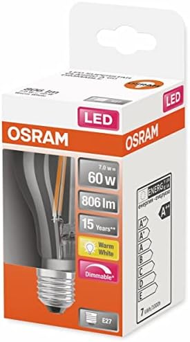 Standardna LED žarulja sa žarnom niti 75.60.27. s prozirnom niti