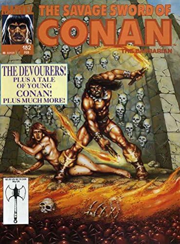 Conanov Žestoki mač 182; stripovi iz SAD-a