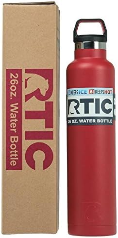 RTIC 26 oz vakuum izolirana boca vode, metalna izolacija s dvostrukim zidom od nehrđajućeg čelika, BPA besplatna za višekratnu upotrebu,
