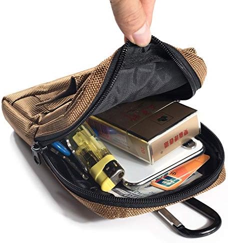 Kućica za torbicu za najlonske pojaseve, futrola za najlone, torbica Universal mobitela najlon futrola s poklopcem remena kompatibilna