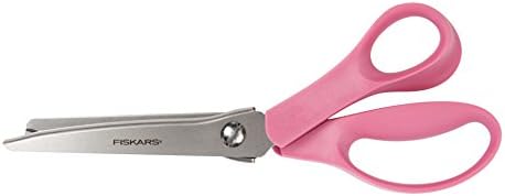 Fiskars Premier 8in modni pinking škare, boja primljena može varirati