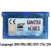 ROMGAME 32 -bitna ručna konzola za video igre Cartridge Cartridge Carridge Gunstar Future Heroes EU verzija Gunstar Heroes