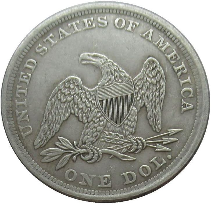 U.S. $ 1 zastava 1864. Srebrna replika replika komemorativna kovanica