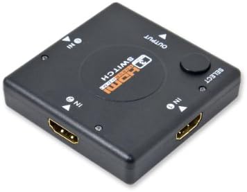 SYBA SY-SWI31028 Compact 3 Port HDMI 1.3 Switch Hub Box, HDCP 1.2 U skladu s protokolom
