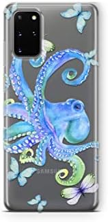 Kazanska futrola kompatibilna s iPhoneom 7 8 Plus 13 Pro Max 11 12 Mini 14 X XR XS SE 2 3 Slatki leptiri Samsung Galaxy Octopus Note