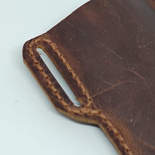 Holsteric kožna futrola za Huawei Uživajte u 20 pro, ručno izrađene kože kože telefona, futrola s prilagođenom kožnom torbicom s petljom