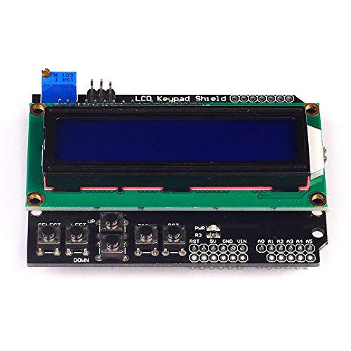 LCD Keypad Shield LCD1602 LCD 1602 Prikaz modula Atmega328 Atmega2560 Raspberry Pi uno plavi zaslon