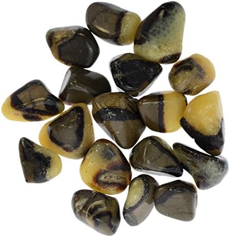 Materijali hipnotičkih dragulja: 5 lbs je srušilo septarno kamenje s Madagaskara - mali - 0,75 do 1,5. - Spektakularne polirane stijene