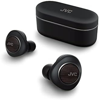 JVC Wood Carbon Driver True bežične slušalice, Bluetooth 5.2, Qualcomm Adaptive ANC s K2 tehnologijom, 28 -satna punjiva baterija,