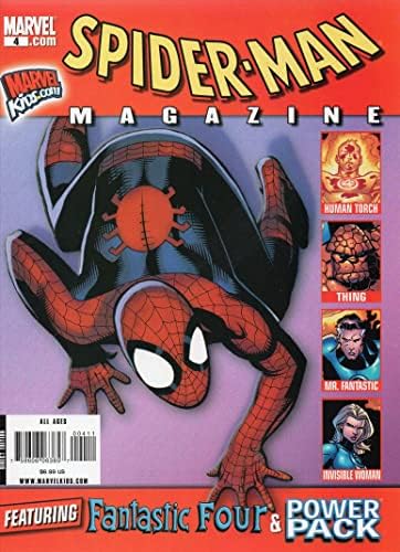 Časopis Spider-Man 4. M / M; Comics mn / napajanje Fantastična četvorka