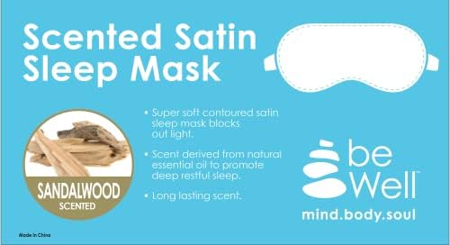 Miris satenske maske za spavanje maska ​​za oči 4 mirisa/boje dostupne…
