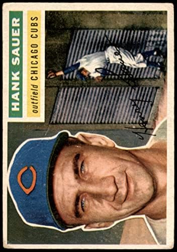1956. Topps 41 Hank Sauer Chicago Cubs Dobri Cubs
