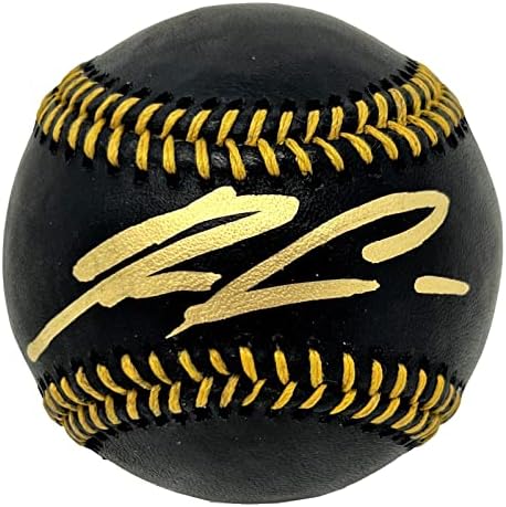 Ronald Acuna Jr. Atlanta Braves potpisala je crne službene MLB Baseball USA SM - Autografirani bejzbol