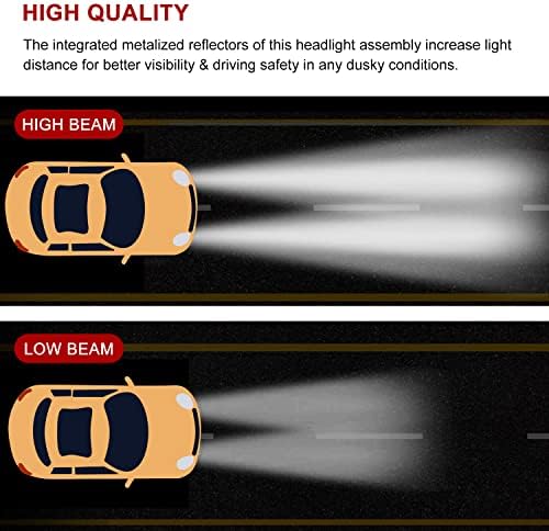 Komplet automobilskih prednjih svjetala, kompatibilan s 2007-2014, 2500, 3500, 2007-2013, 1500 sklop par prednjih svjetala