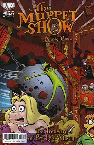 Muppet emisija, bum: blago Kolebljivih kotača 4 Muppet / Muppet; bum! knjiga stripova