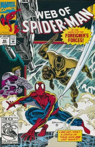 Spider-Man paukova mreža, stripovi iz stripa 92 inča ;