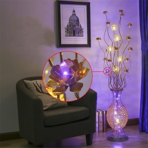 Mgwye rustikalni ukrasni dnevni boravak podne svjetiljke Studija spavaća soba Personalizirana vaza lampica ručno rađena zlatne poklon
