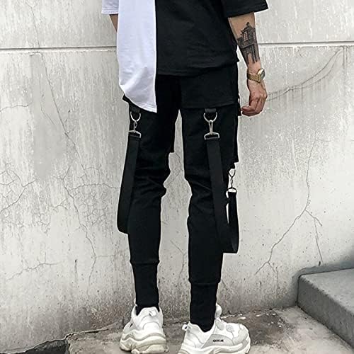 Diyago teretni hlače za muškarce modno povremene stilske udobne hlače s višestrukim džepovima jogger hip hop redovne hlače hlače