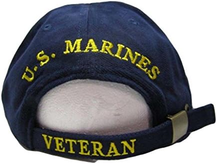 Marinci Marine Corps Ega veteran veterinar ponosno poslužuje plavu veznu kapu