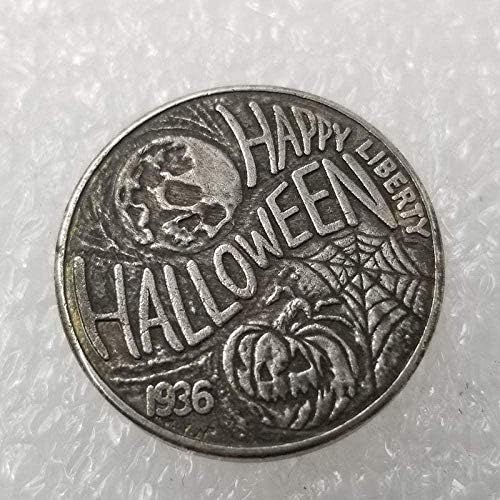 Izazov novčić 1921. zalutali novčići zli duh lubanja mesing stari srebrni novčić copCollection darovi kolekcija novčića