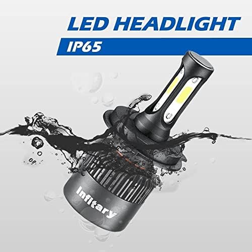 Infitarno LED žarulje na prednjim svjetlima H4 9003 HB2 Kompleti za pretvorbu visokog/niskog snopa auto -prednje svjetlo Hi Lodual