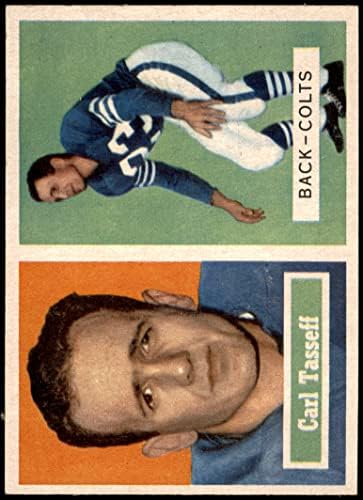 1957. Topps 77 Carl Tasseff Baltimore Colts NM Colts John Carroll