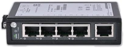 Inhand Networks 5-port Unpunged Industrial Ethernet Switch, 5 * 10/100 BASE-T ADAPTIVE RJ45 Portovi, 1,6Gbps preklopni kapacitet, IP30,
