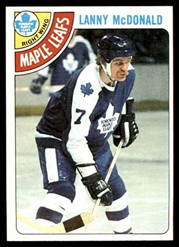 1978. Topps 78 Lanny McDonald Toronto Maple Leafs Ex/Mt Maple Leafs