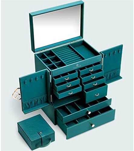 Nakit u paketu integrirana stolna kutija za pohranu višeslojna kutija za pohranu putnog nakita