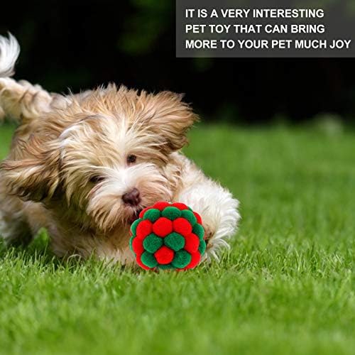 Abaodam 3pcs kućni ljubimac plišana igračka s igračkama igračka kućni ljubimac psa zvuk crtana lopta za kućne ljubimce