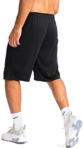 G Postepene muške košarkaške kratke hlače sa džepovima s patentnim zatvaračem Lagane suhe duge 11 dugih kratkih hlača za muškarce Atletske