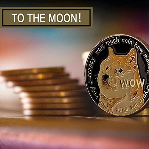 Kreativni pse komemorativni kovanice komemorativni novčići pozlaćeni kolekcionarski predmeti ogromni fizički pokloni Zlatna kovanica