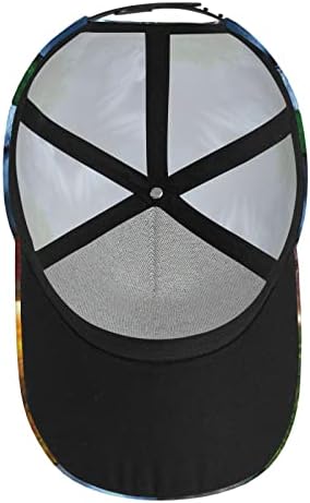 Crno-bijela bejzbolska kapa za muškarce i žene, bejzbolska kapa za odrasle, za trening trčanja i aktivnosti na otvorenom u bilo koje