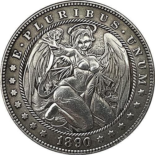Izazov kovanica replika komemorativni novčić američki morgan lutalica kovanica 1890 Zbirka rukotvorine kuće ukrašavanje rukotvorine