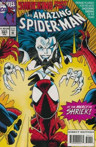 Amazing Spider-Man, Stripovi Iz e-pošte 391 e-pošte ; | vrištanje 2