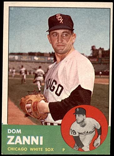 1963. Topps 354 Dom Zanni Chicago White Sox ex White Sox